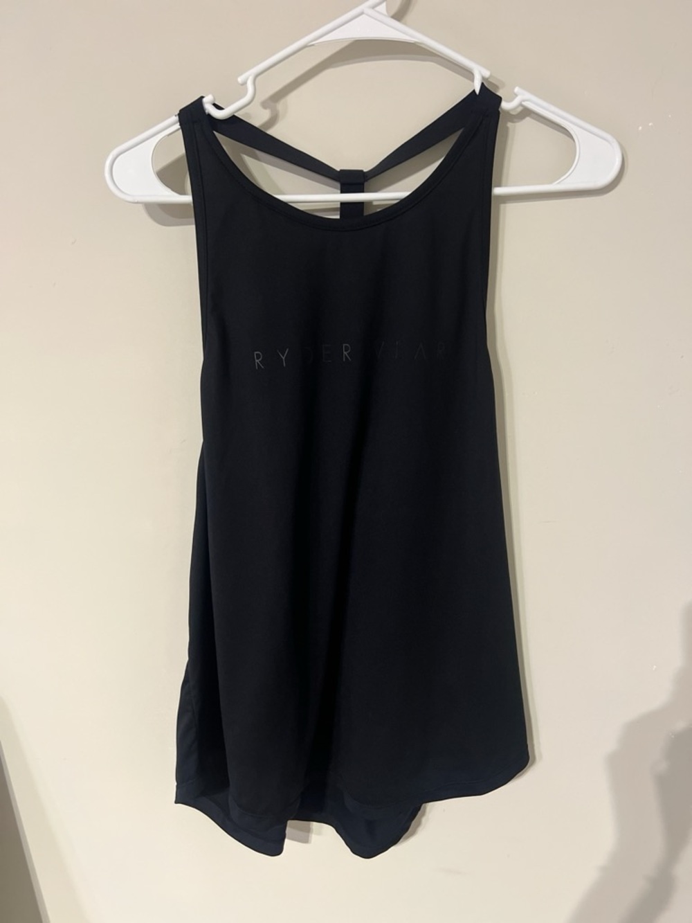 Ryderwear Black Strappy Back Athletic Tank